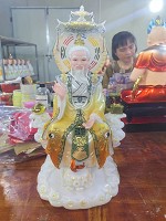 Handmade Resin Buddha religious ornament