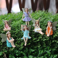 handmade resin fairy garden ornament