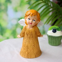 handmade resin angel figurine desktop decor