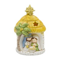 handmade 9 cm Nativity sets manger sculpture