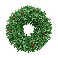 PVC Christmas wreath 